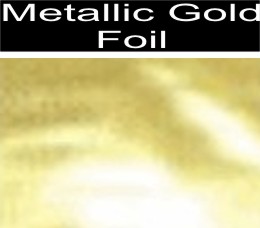 110mm Metallic Gold Foil